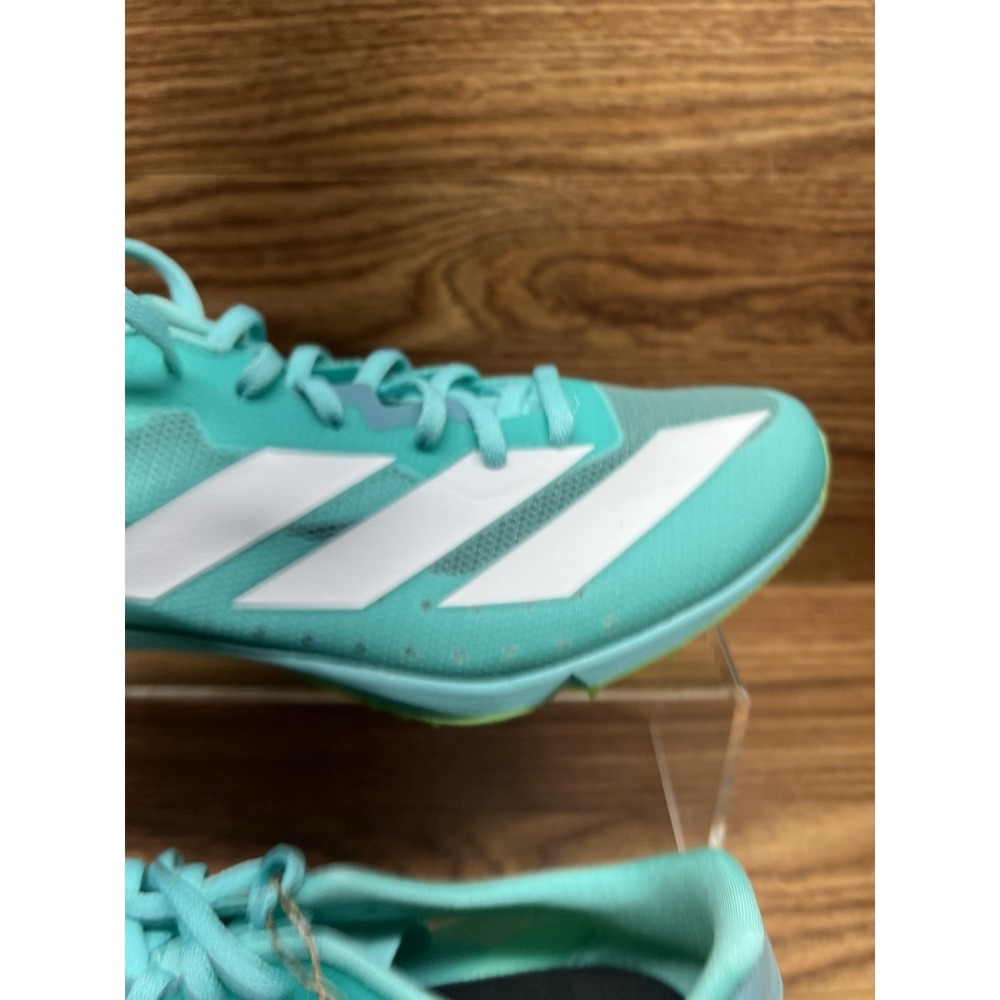adidas Adizero Distancestar Blue Cloud White Lucid Lemon / JI2999 / Size 7.5 - Picture 10 of 12